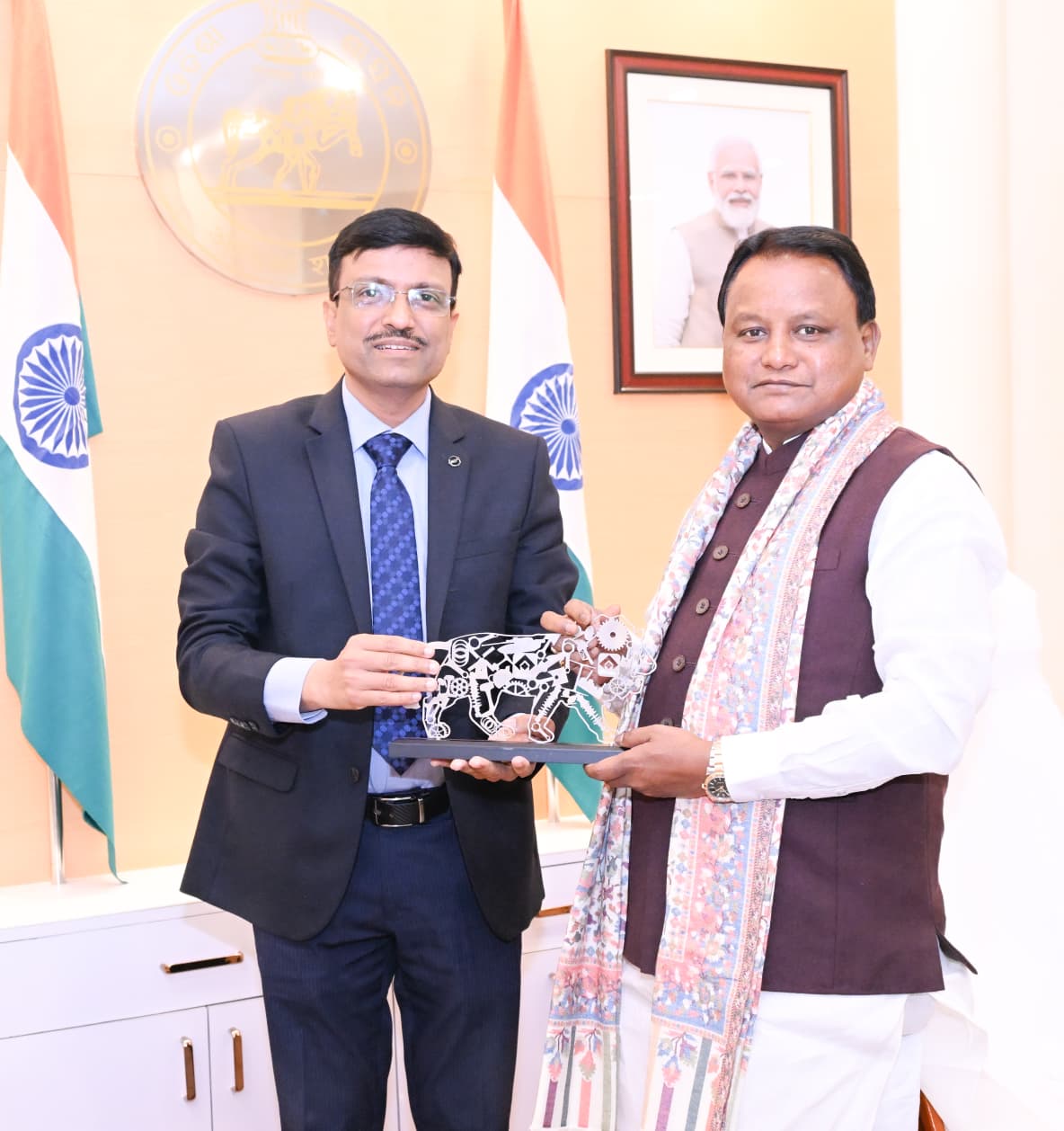 SAIL CMD Meets Odisha Chief Minister to Discuss Steel Sector Development